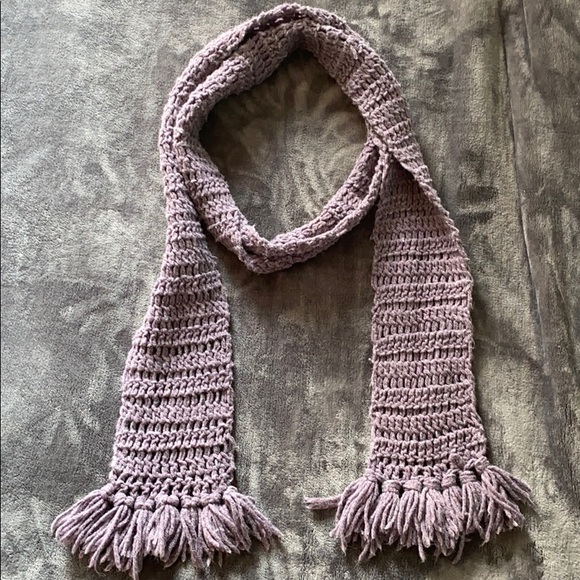 Accessories - Homemade Purple Scarf